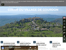 Tablet Screenshot of gourdon06.fr